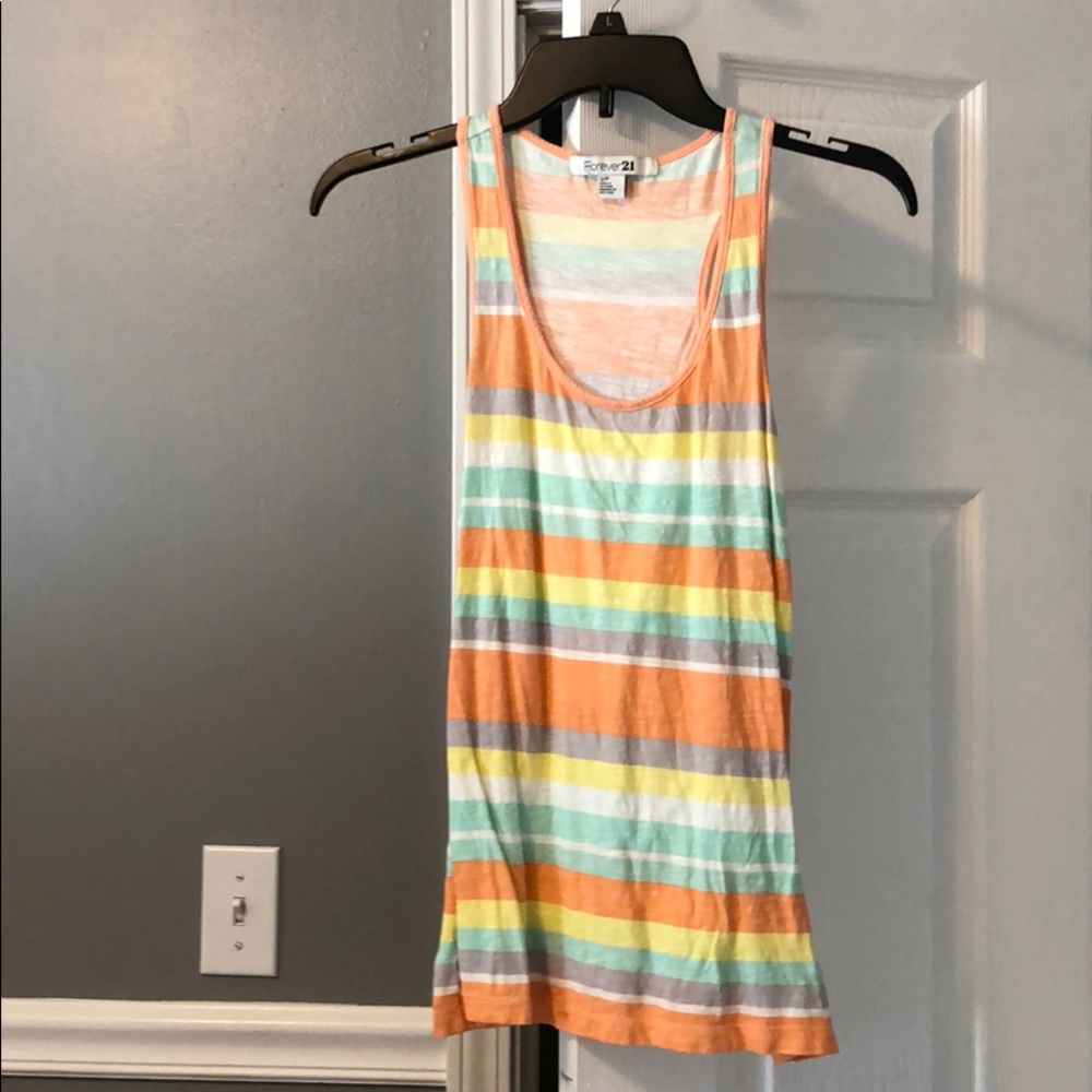 Striped tank top
